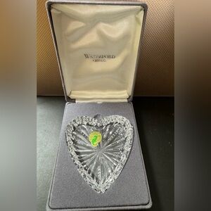 Waterford heart ring/trinket dish